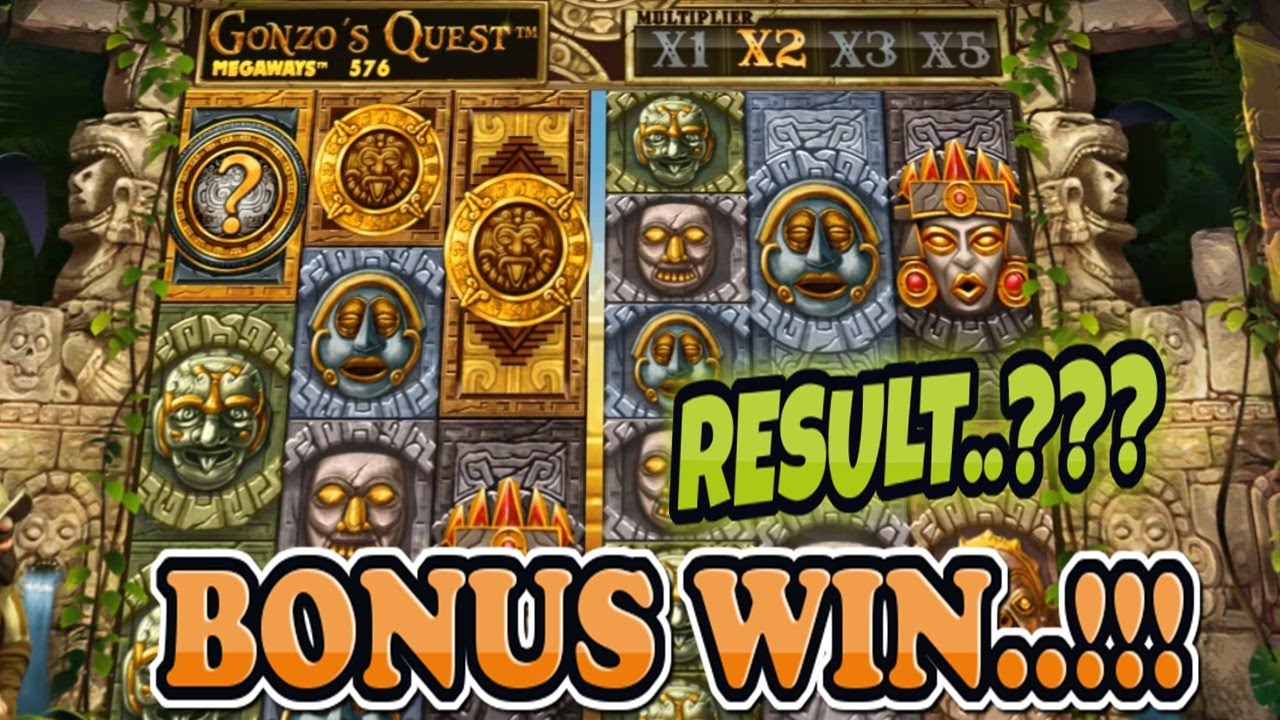 Gonzos Quest Megaways - Bonus Win