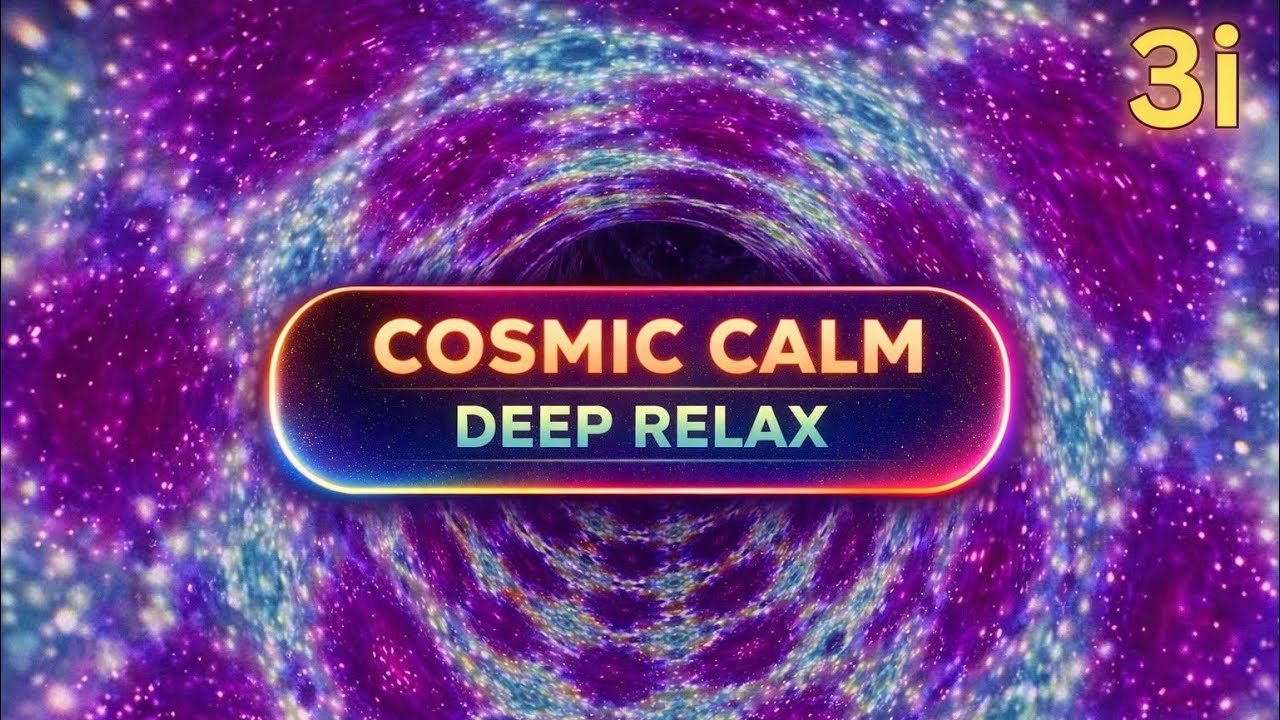 COSMIC CALM MUSIC FOR AUTISM | Purple Nebula & Deep Relax | Healing Sensory