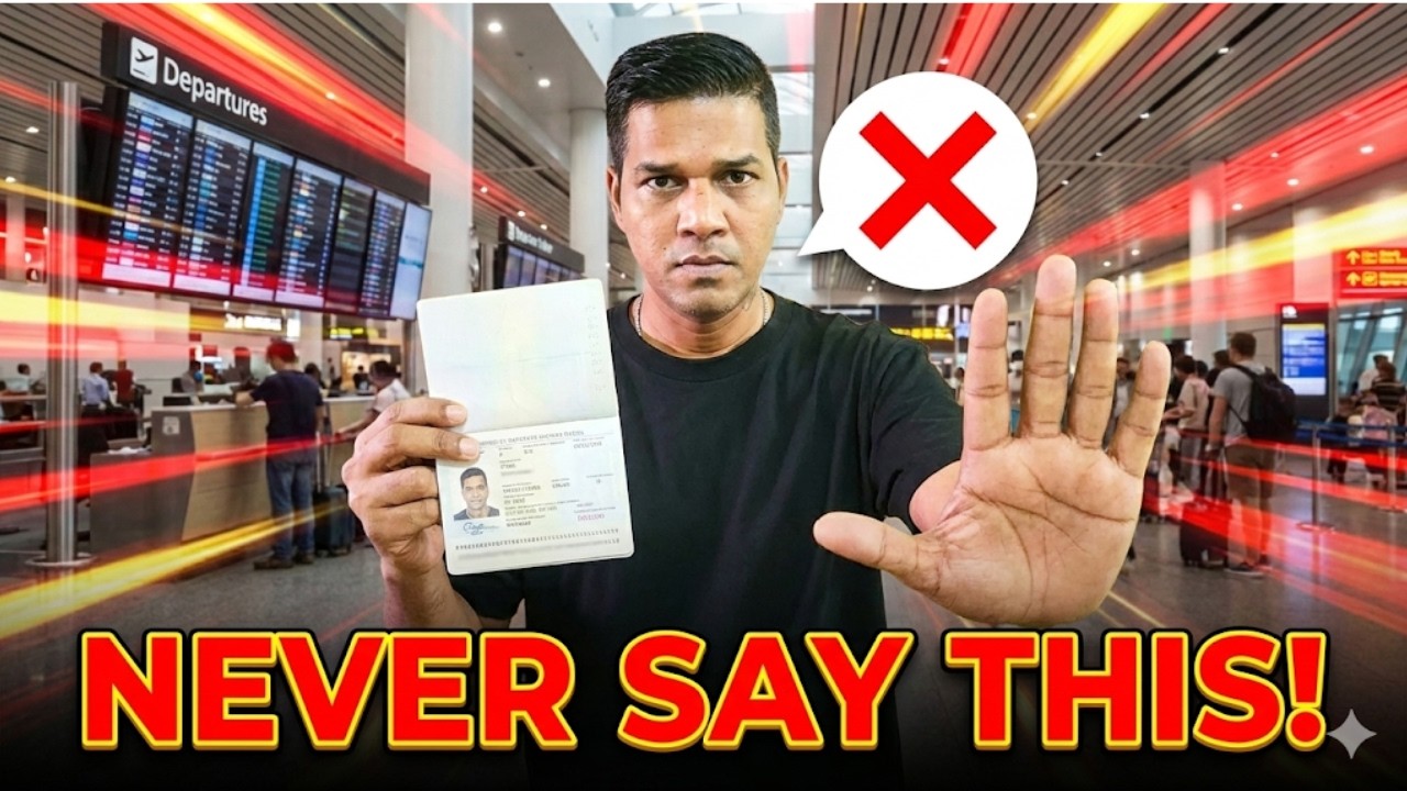Never Say This at Thailand Immigration | Indians Must Watch (2026)
