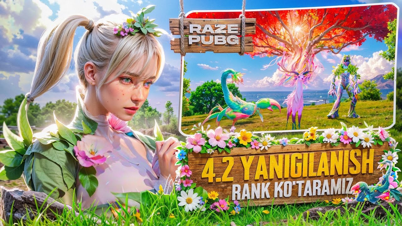 YEVROPA SERVERIDA ZAVA OLAMIZ TOLKA RANK PUW #pubgmobile