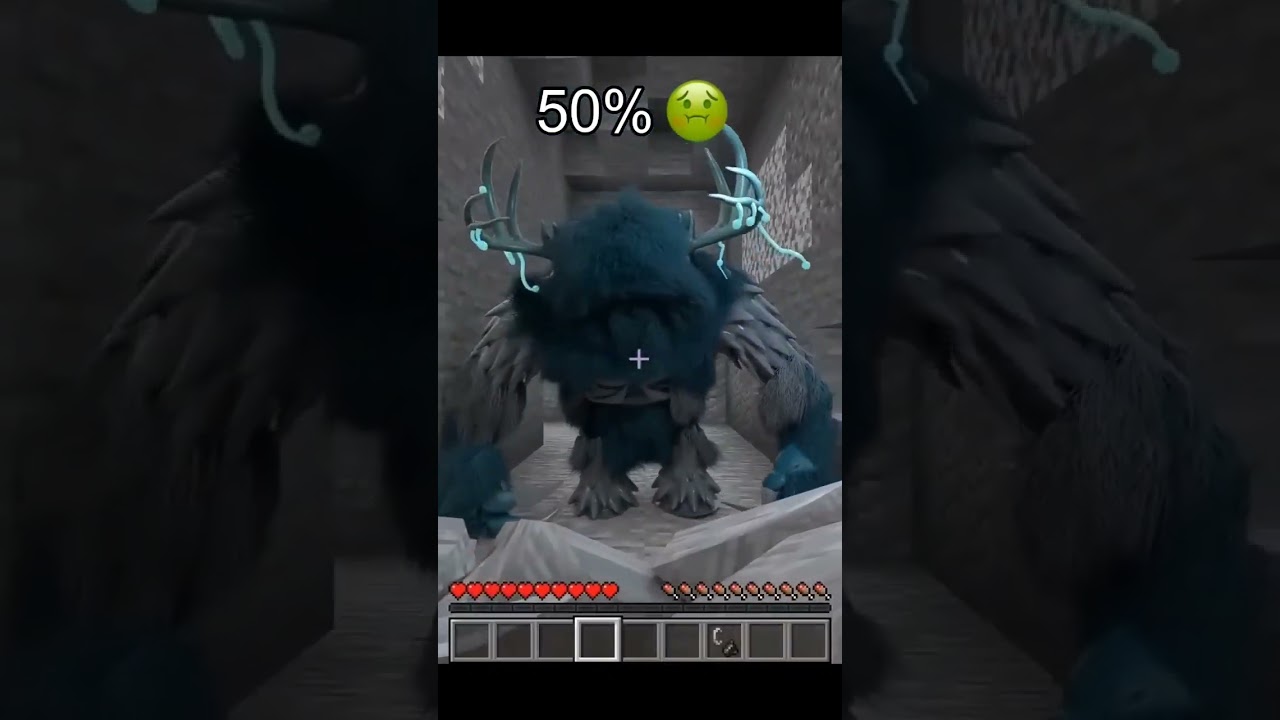 Minecraft warden realistic transformation With wellerman sound