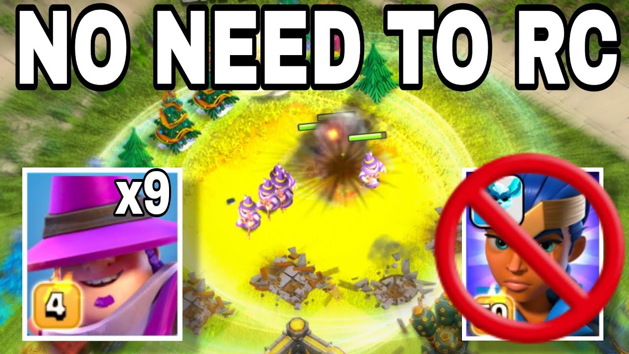 Apprentice Warden and Ground Warden Destroyed TH17 Bases_Most Dangerous Attack Strategy in Coc