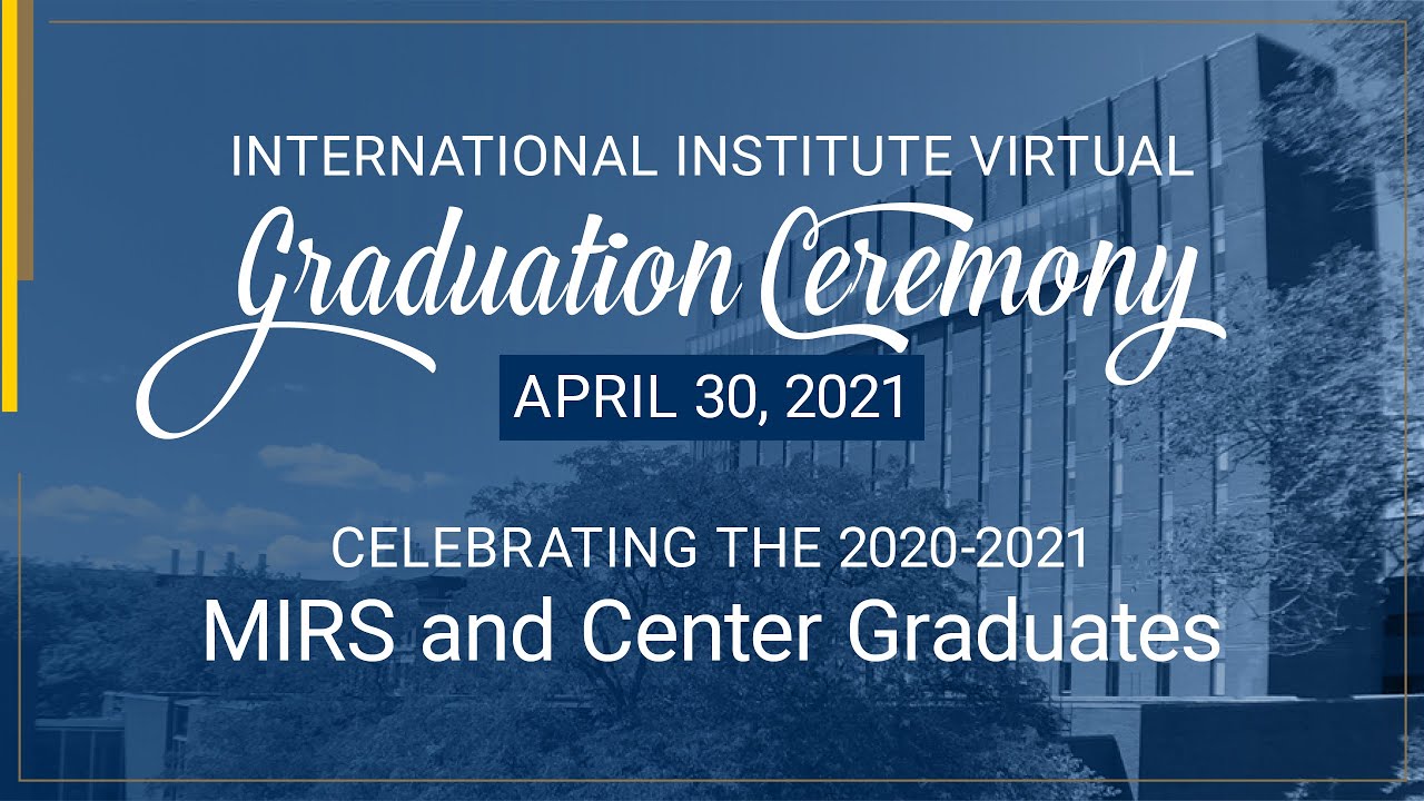 2021 Graduation Ceremony