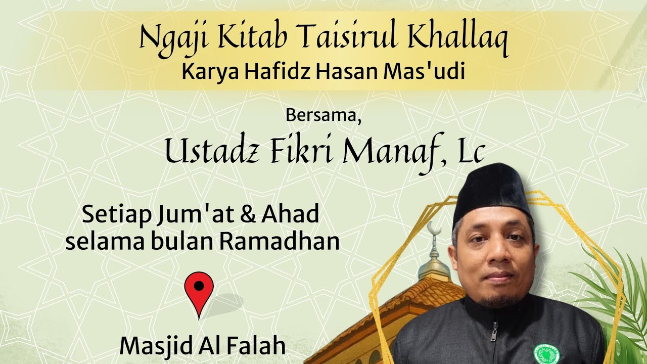 KAJIAN SHUBUH RAMADHAN 27 FEBRUARI 2026