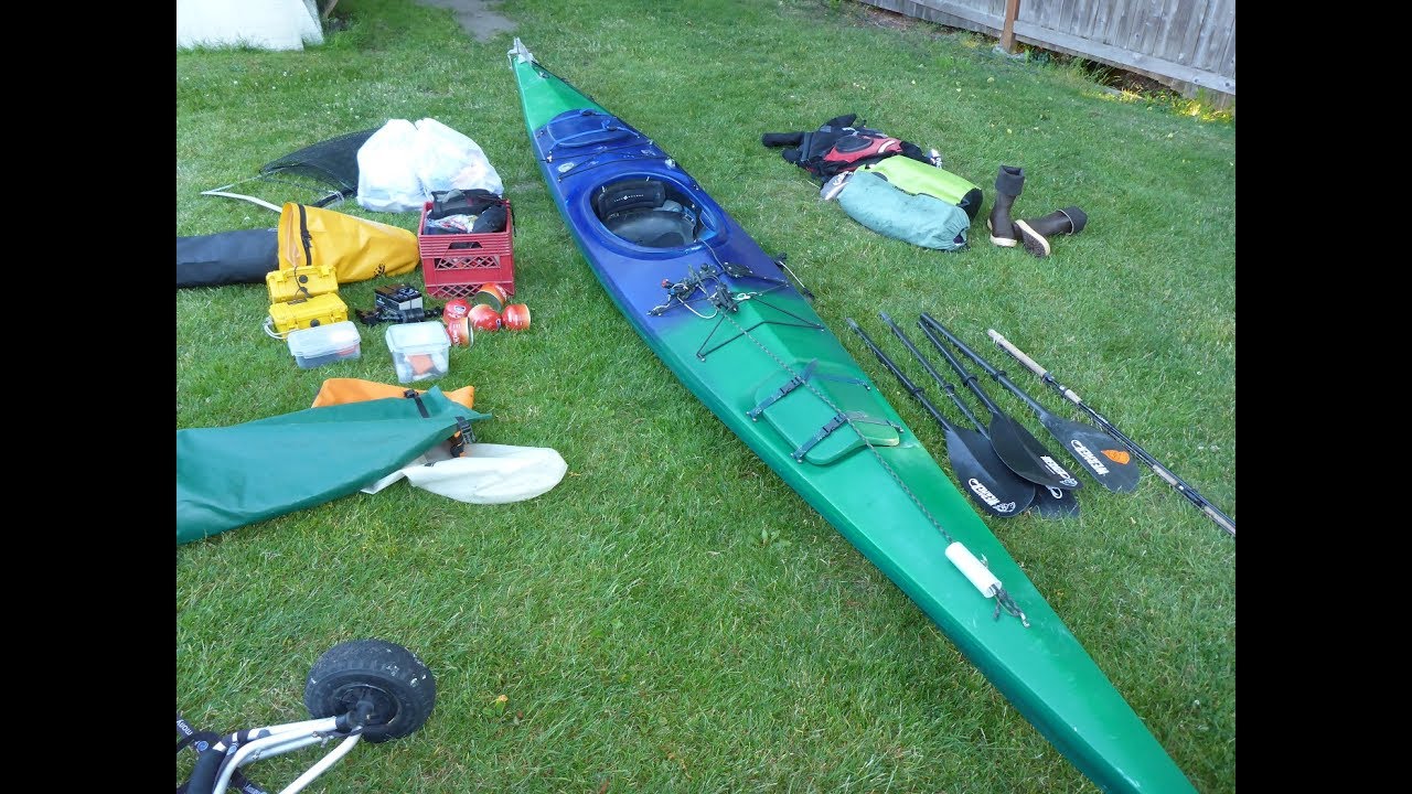 Packing for Solo Kayak Expedition to Alaska