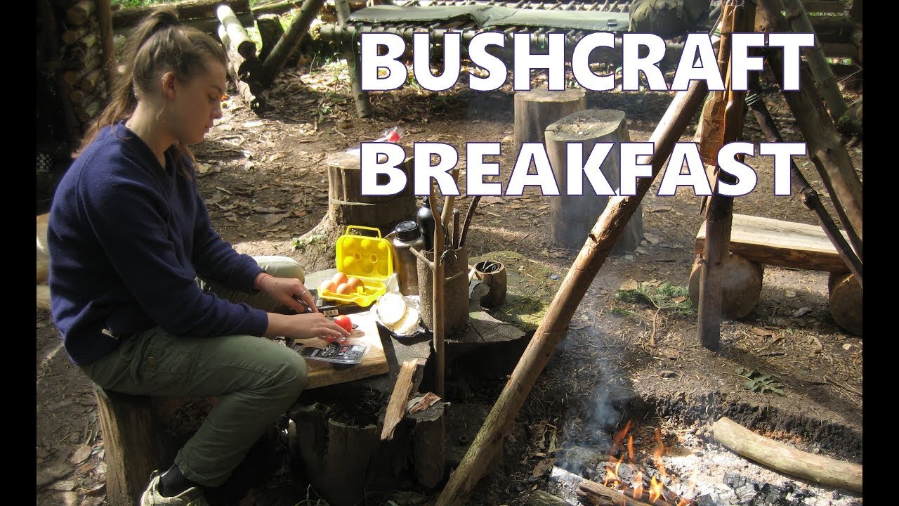 Bushcraft Breakfast on the Camp Fire