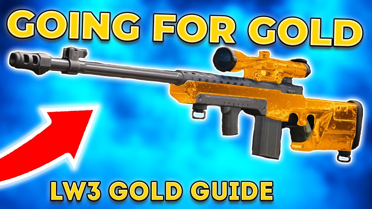 FASTEST WAY TO GET LW3 TUNDRA GOLD | GOLD CAMO GUIDE – COD COLD WAR