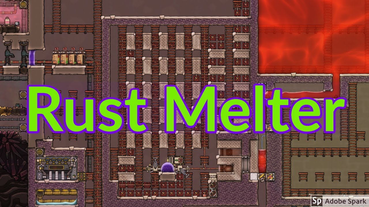 Badlands Hungry Dupes 20 : Melting Rust, because we can : Oxygen Not included