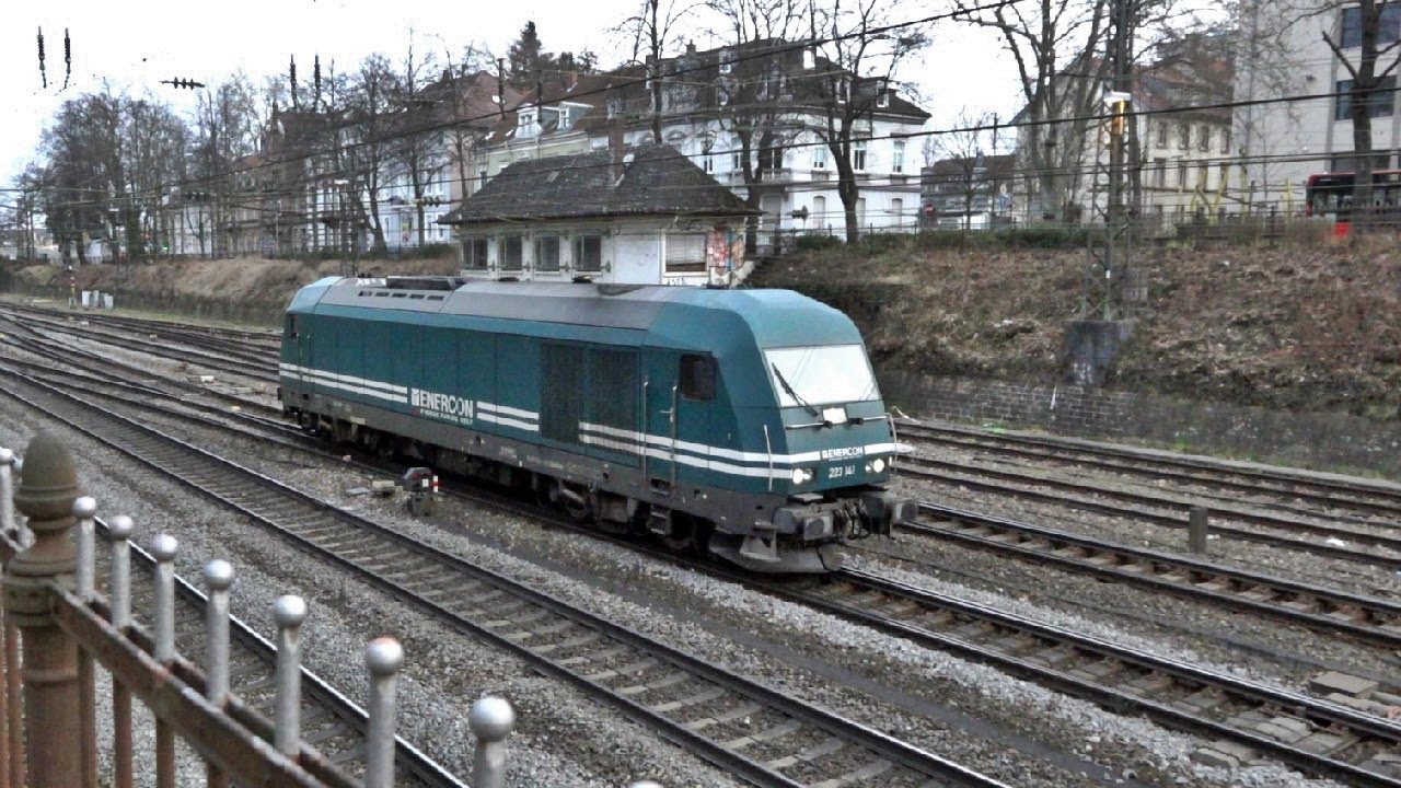 Offenburg - Zugverkehr im Februar 2025