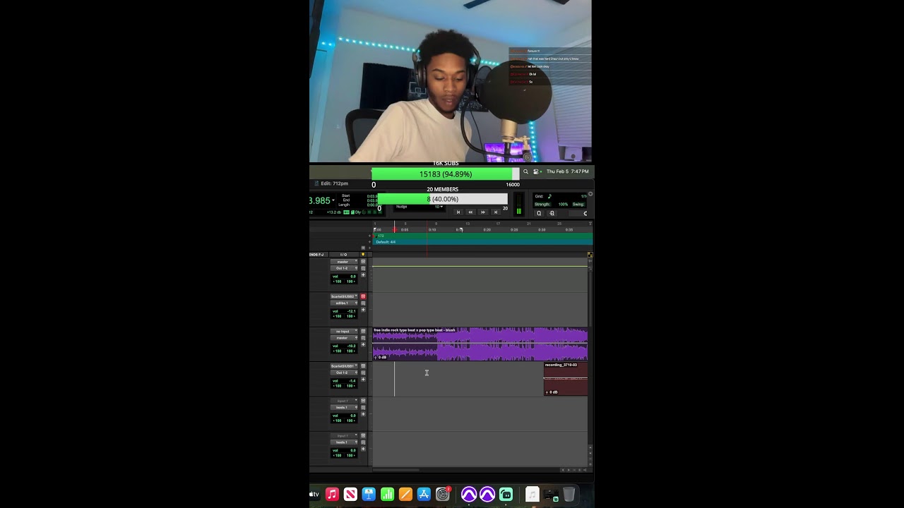 making a song join chat