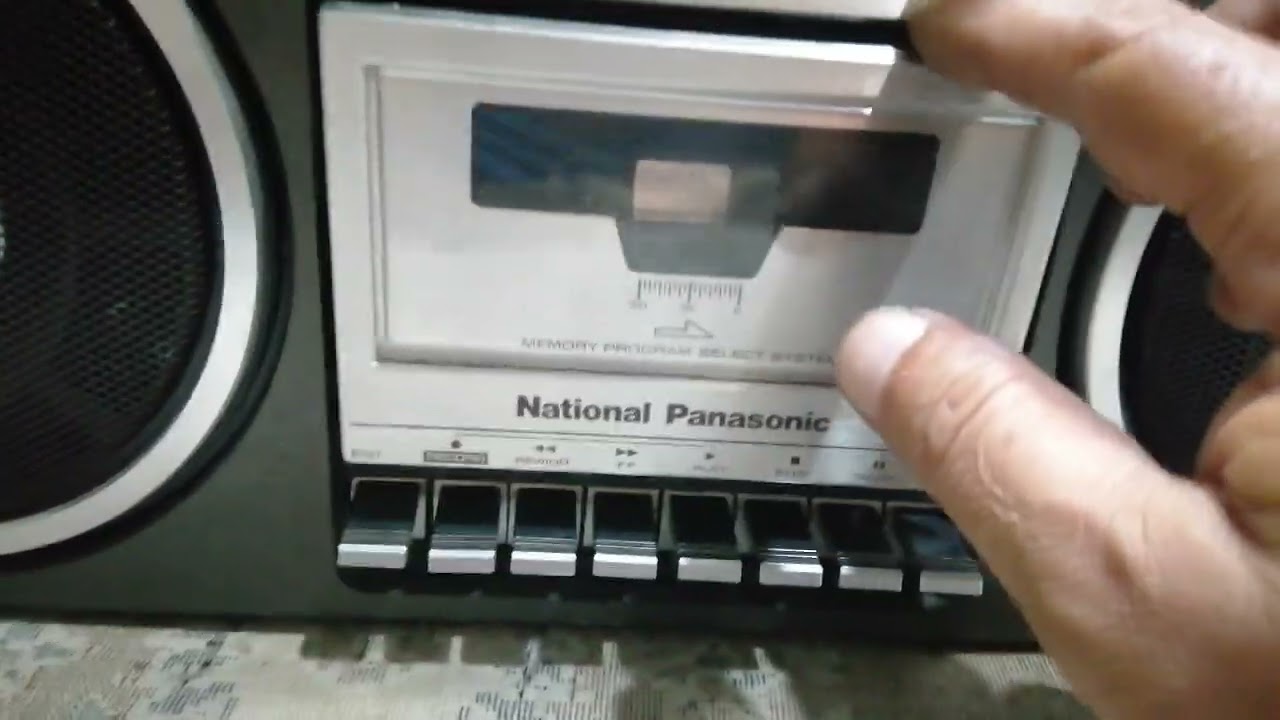 National Panasonic RS-4360DFT (после восстановления)