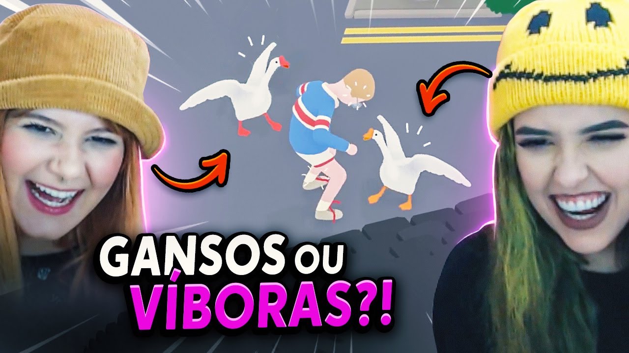 funBABE e CHERRY VIRARAM GANSOS do MAL (E DIVERTIDOS)! UNTITLED GOOSE GAME