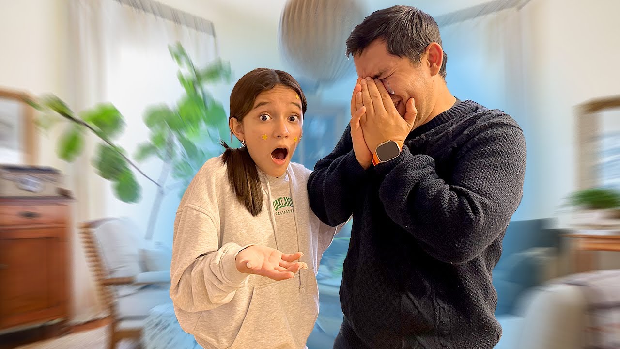 HAGO QUE MI PAPÁ LLORE COMO NIÑO