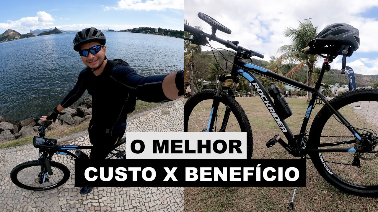 Comprei a minha BIKE! MTB ROCKRIDER ST120 da DECATHLON