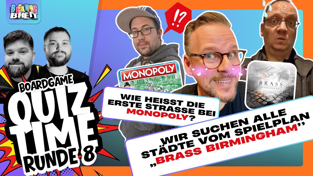 In diesem Quiz ist ALLES dabei! | BB Brettspiel Quiz Runde 8 mit KAI, MARC & CHRISTOF
