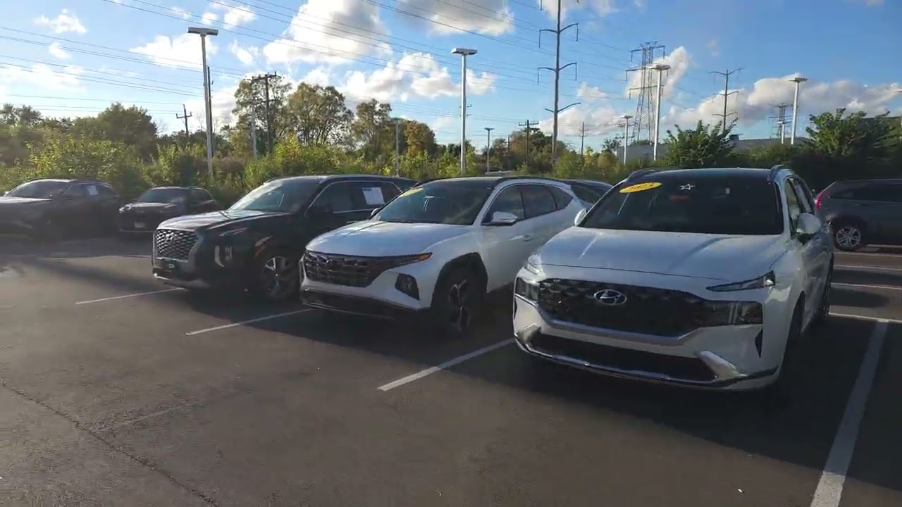 USED CAR LOT GREGORY HYUNDAI HIGHLAND PARK ILLINOIS 