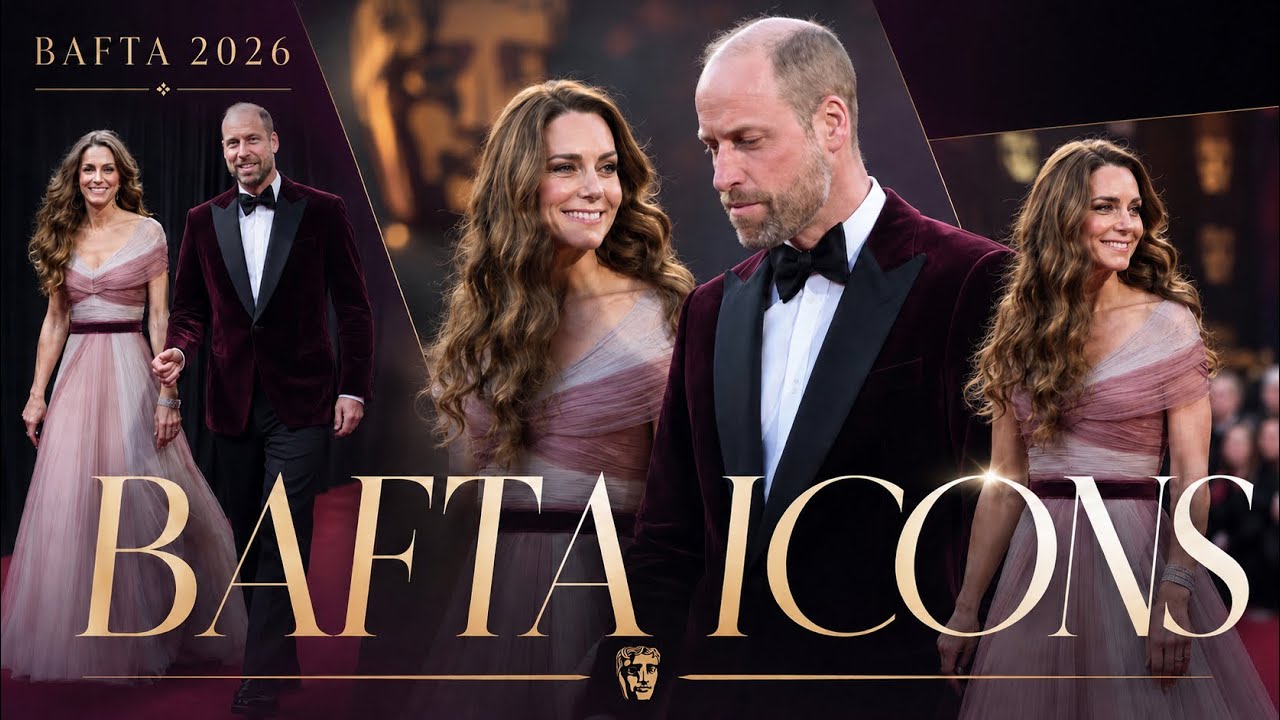 Prince William & Princess Catherine Dazzle at BAFTA 2026 🎬 | Hall of Royals