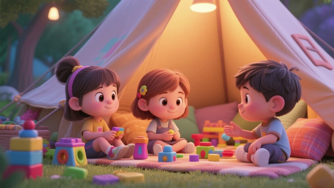Yes Yes Tent Quiet Time | Nursery Rhymes & Kids Songs | Calm, Cozy & Relaxation Fun