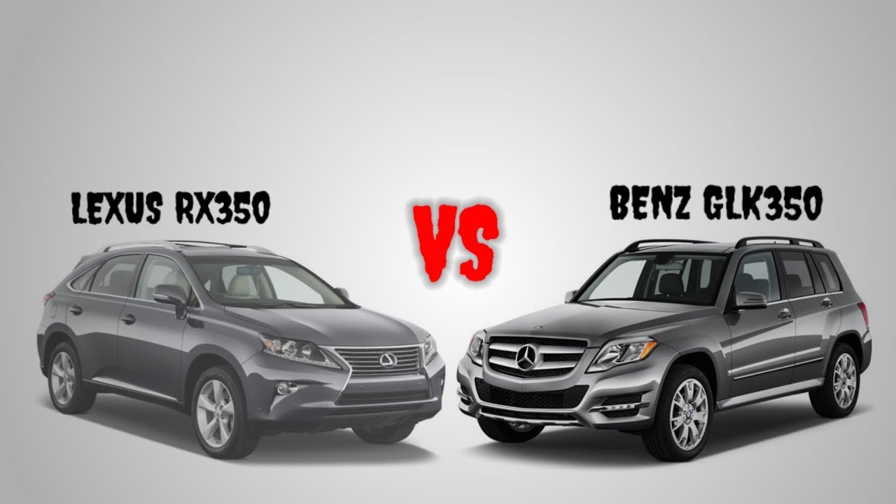 2013 Lexus Rx350 vs 2013 Mercedes benz Glk350 4matic