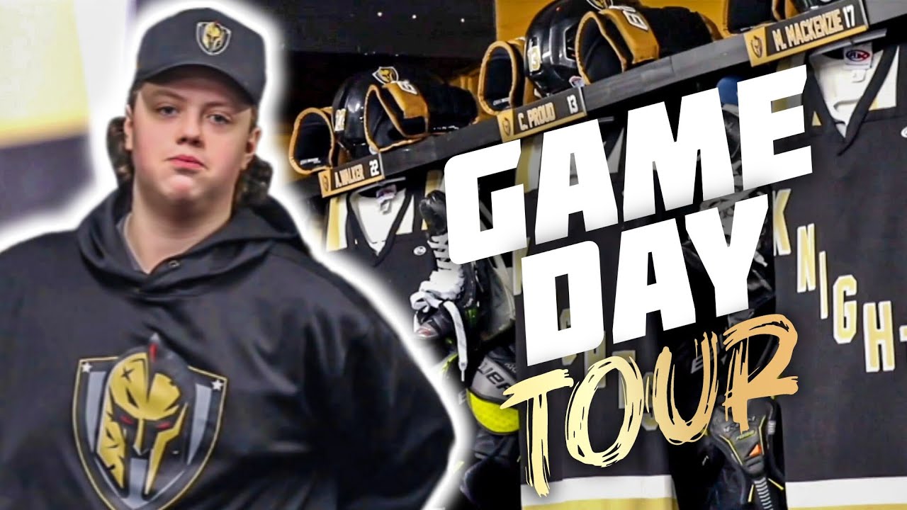 (*DRESSING ROOM TOUR*) With Charlottetown Knights | Ft. Matthew Stanley