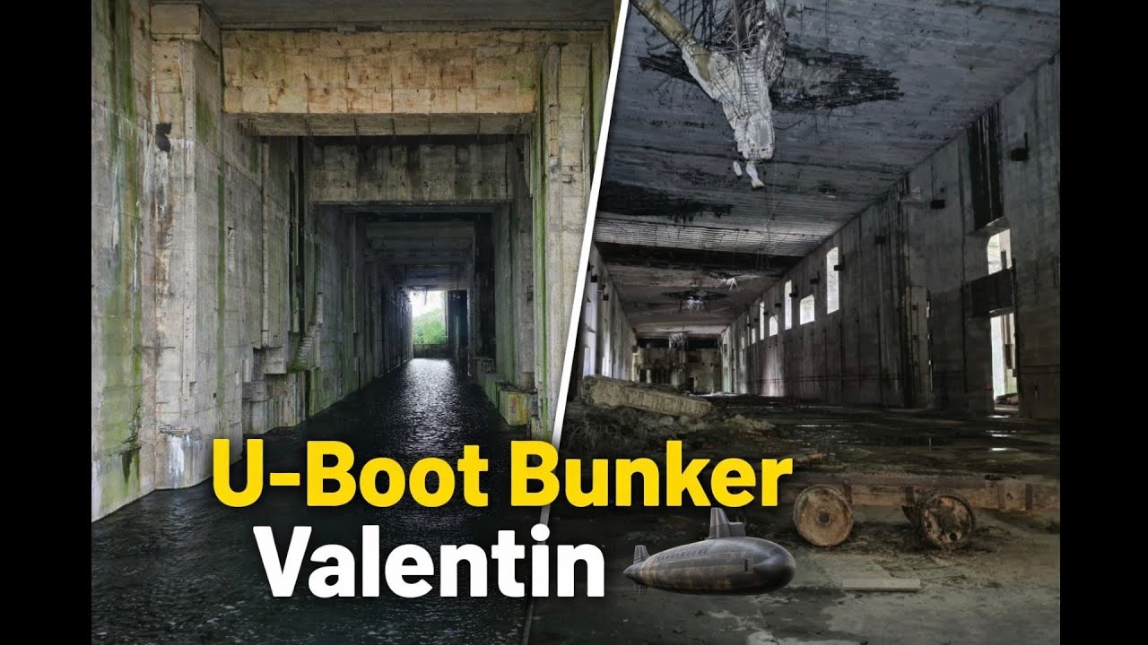 URBEX ➔ DER U-BOOT BUNKER VALENTIN IN BREMEN · Legaler Lost Place