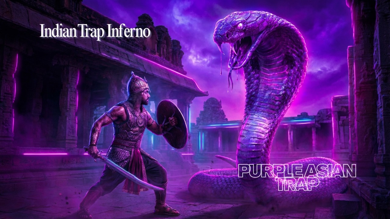 Purple Asian Trap | Indian Trap Inferno — Sitar 808 Blaze