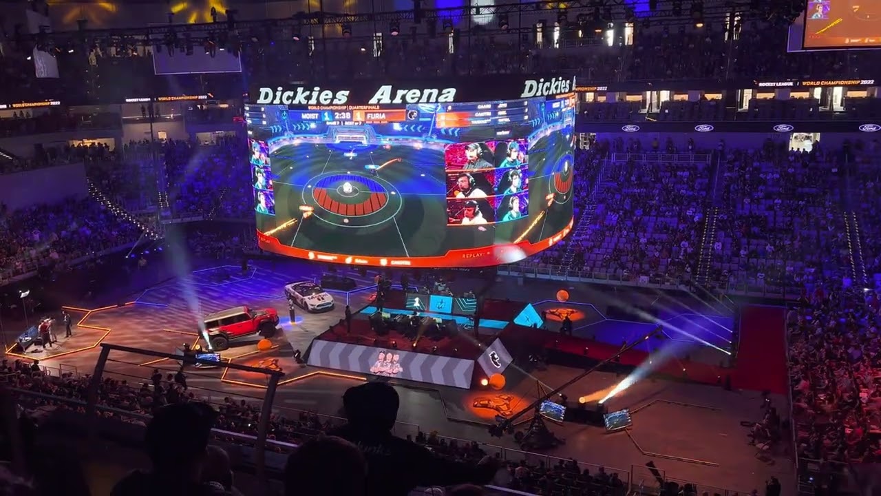 [4K 60fps] Moist vs Furia Game 7 - Crowd Perspective - RLCS 2022 Quarterfinals