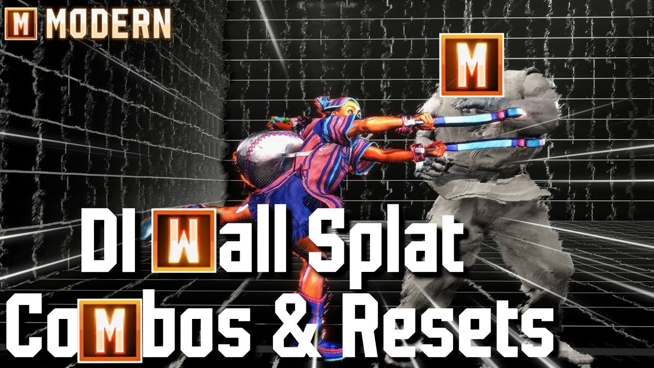 SF6: Go To Lily Wall Splat Combos & Resets - Modern