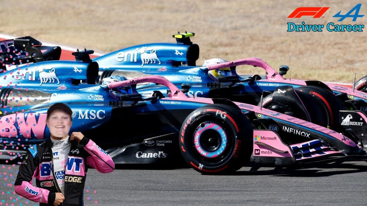 Drama in COTA! Sprintrace & Grote Crash met Ocon en Norris! | F1 DC #7 | Texas Grand Prix |