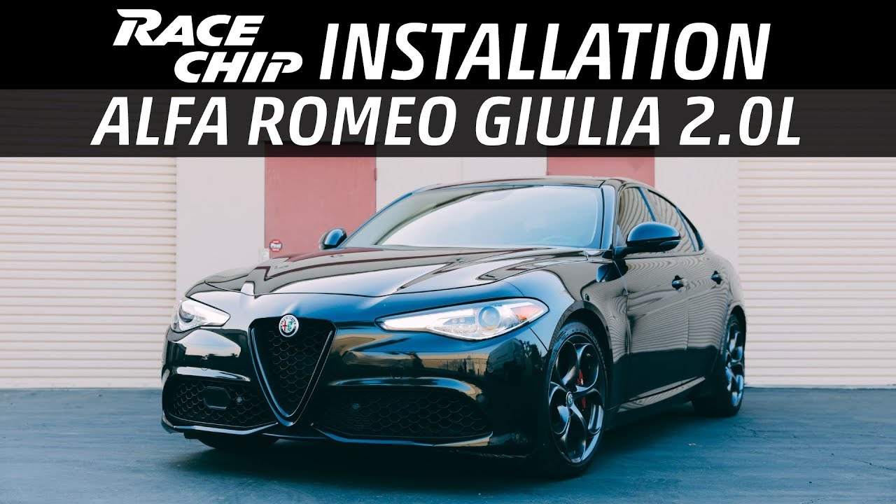 Alfa Romeo Giulia 2.0T RaceChip Installation | Stelvio 2.0L