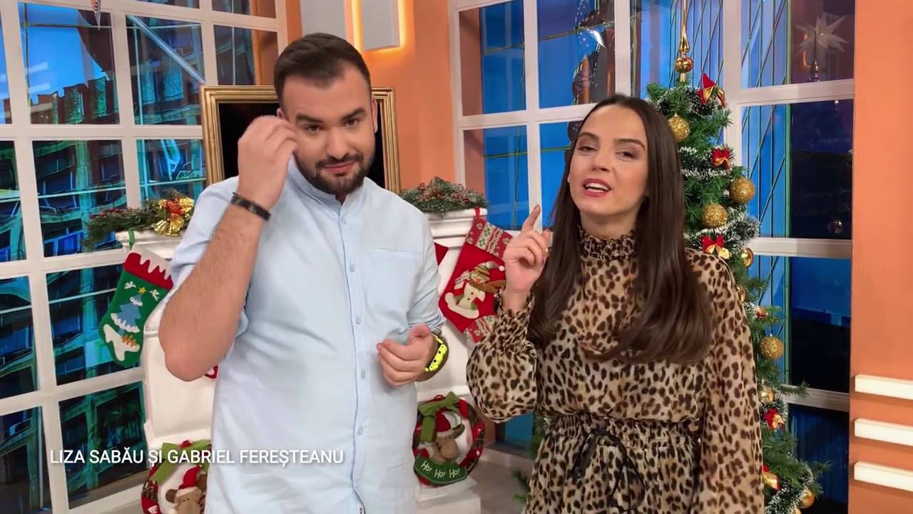 Liza Sabău şi Gabriel Fereşteanu vă urează Sărbători fericite!
