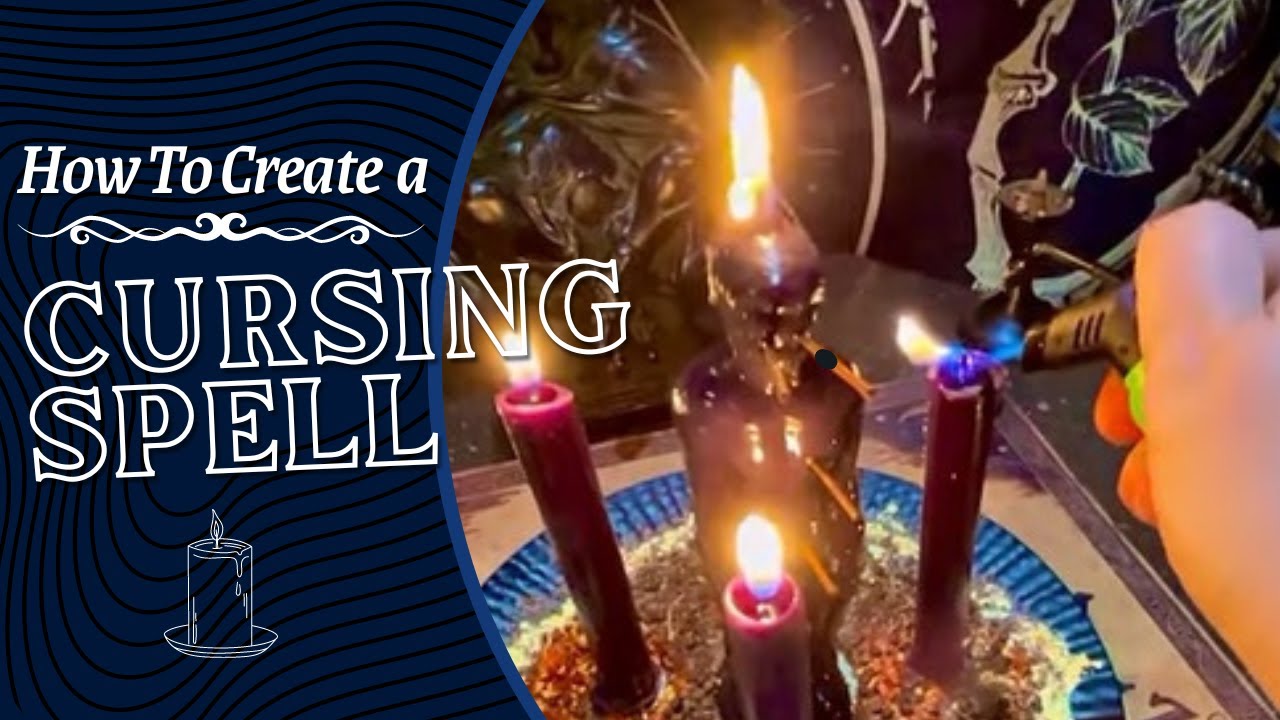 HOW TO CREATE A CURSING SPELL #witch #hex #occult #curses