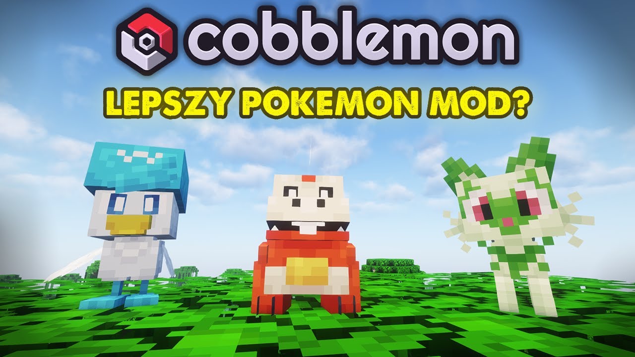 COBBLEMON lepszy od PIXELMON MOD? (Cobblemon RUINS AND RIVIVAL) MINECRAFT MODY