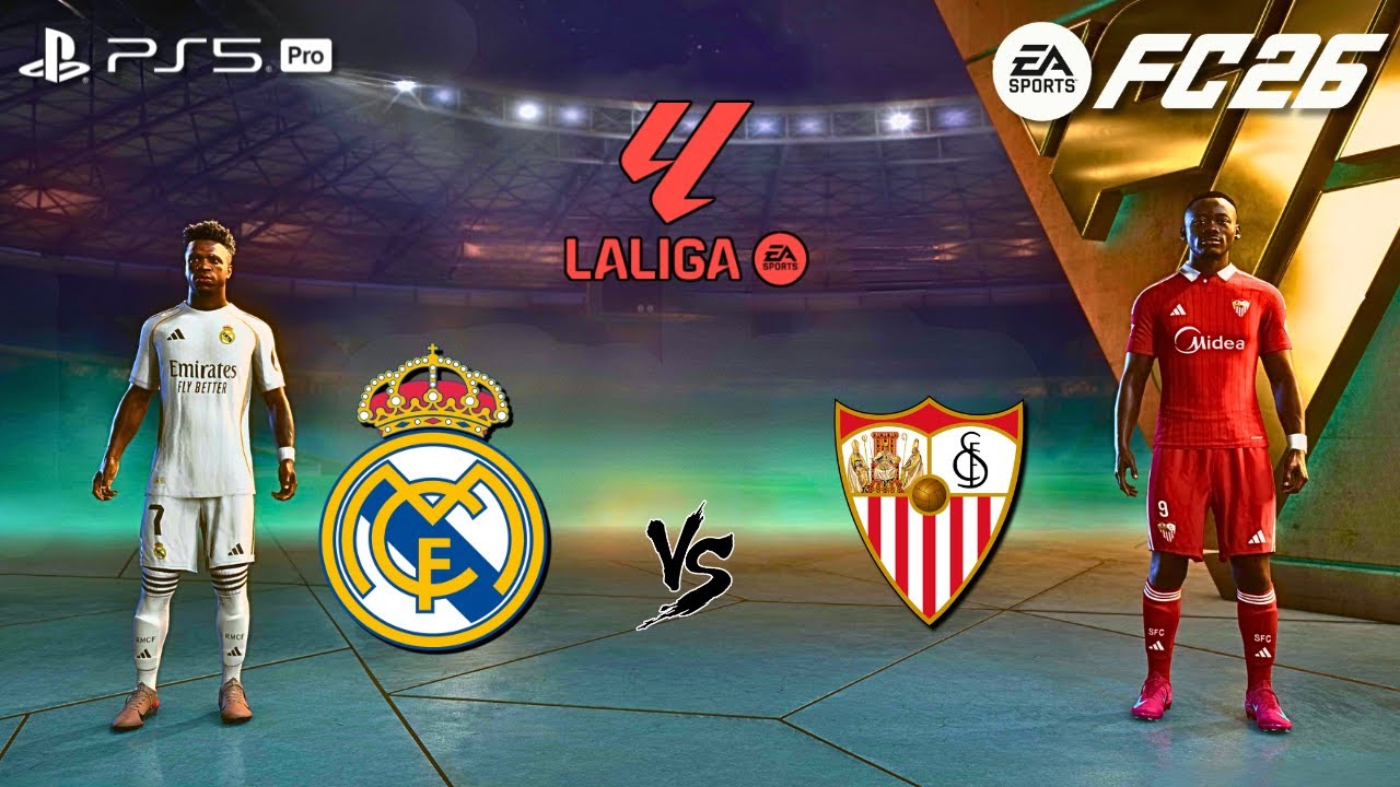 FC 26 - Real Madrid vs. Sevilla | La Liga Showdown | Real Madrid Destroyed them !! | PS5 [4K60]