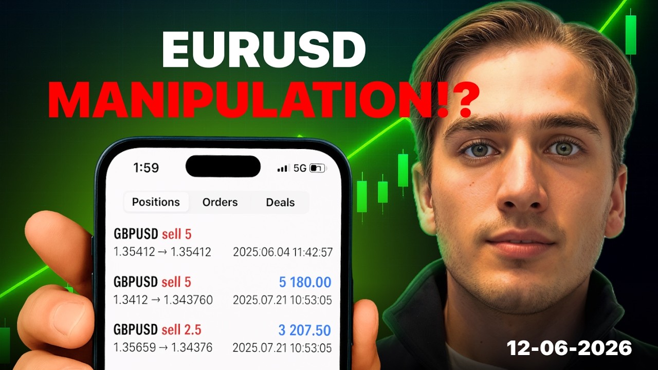 EURUSD MASSIVE MANIPULATION, GER40 LONGS! - Forex Market Outlook Ep. 191