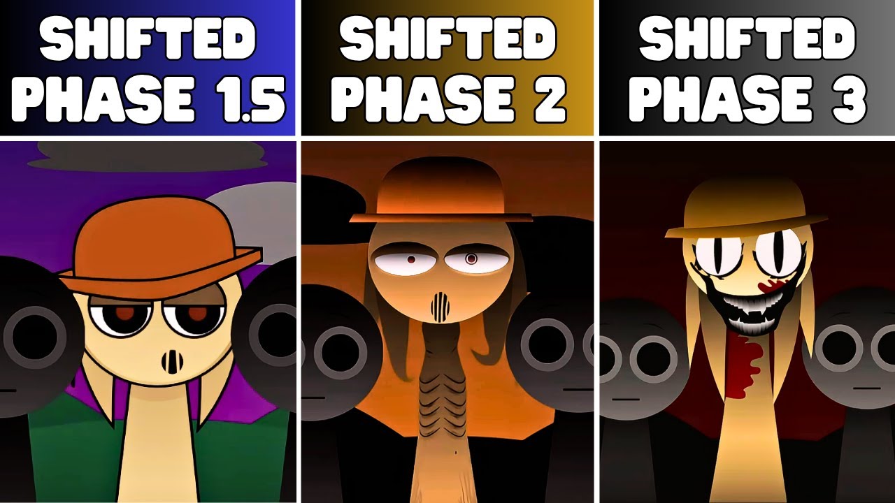 Incredibox Sprunki Shifted EVOLVES?! Phase 1.5 VS Phase 2 VS Phase 3