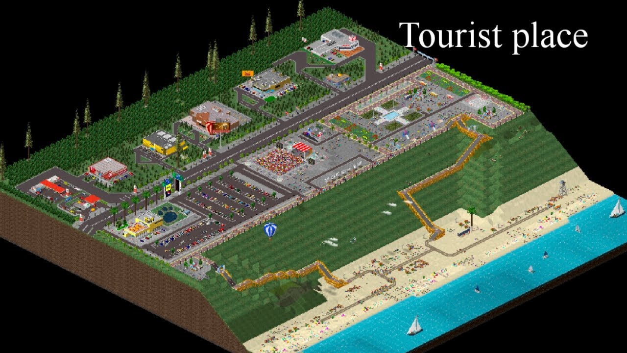 Theotown : Tourist Zone | Idea | City Builder.