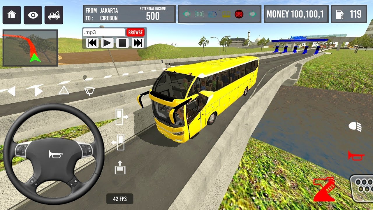 Euro coach bus simulator 🚌😍 newcoach bus simulator part- 7 Androidgameplay Hardly overtake all Bus