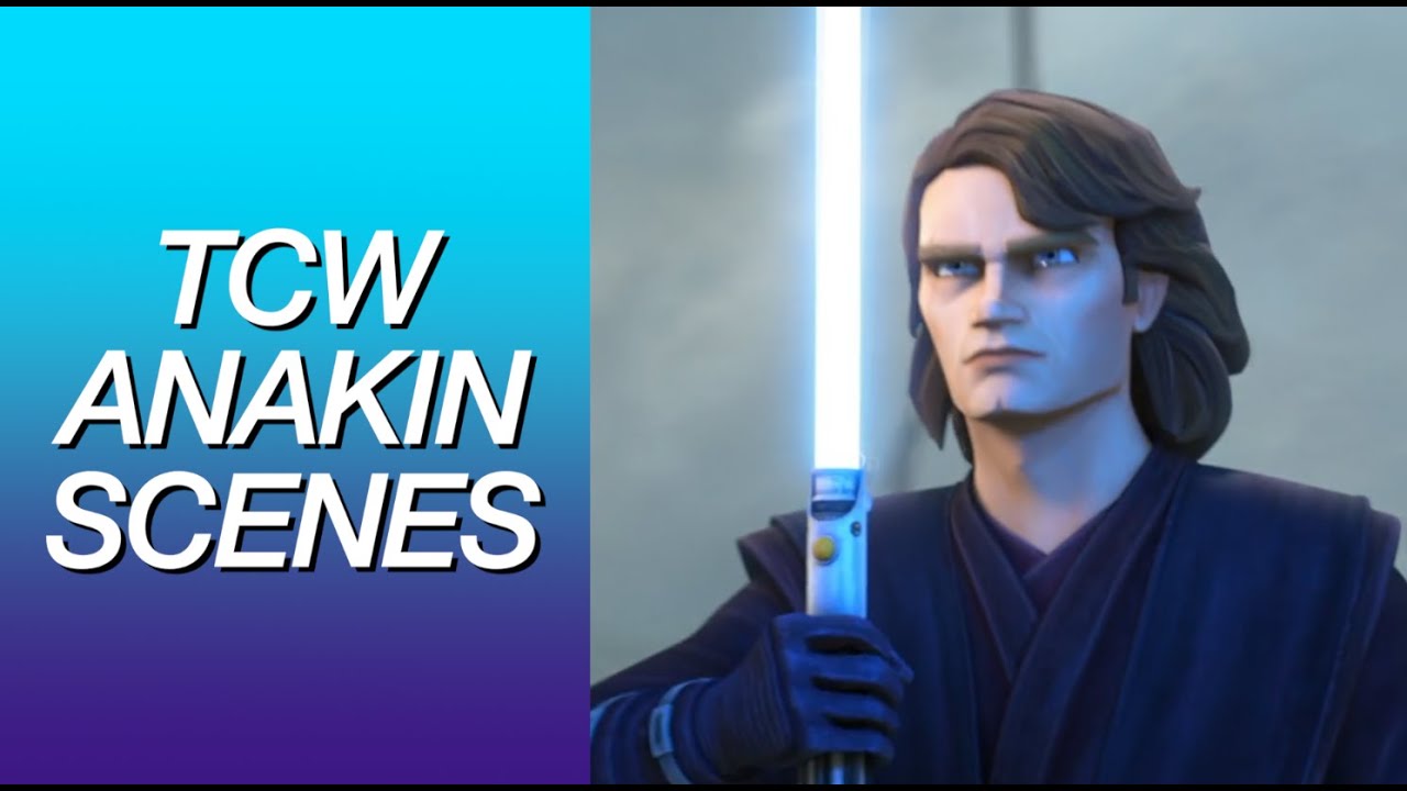 TCW Anakin Skywalker Clips || Twixtored\Slowed