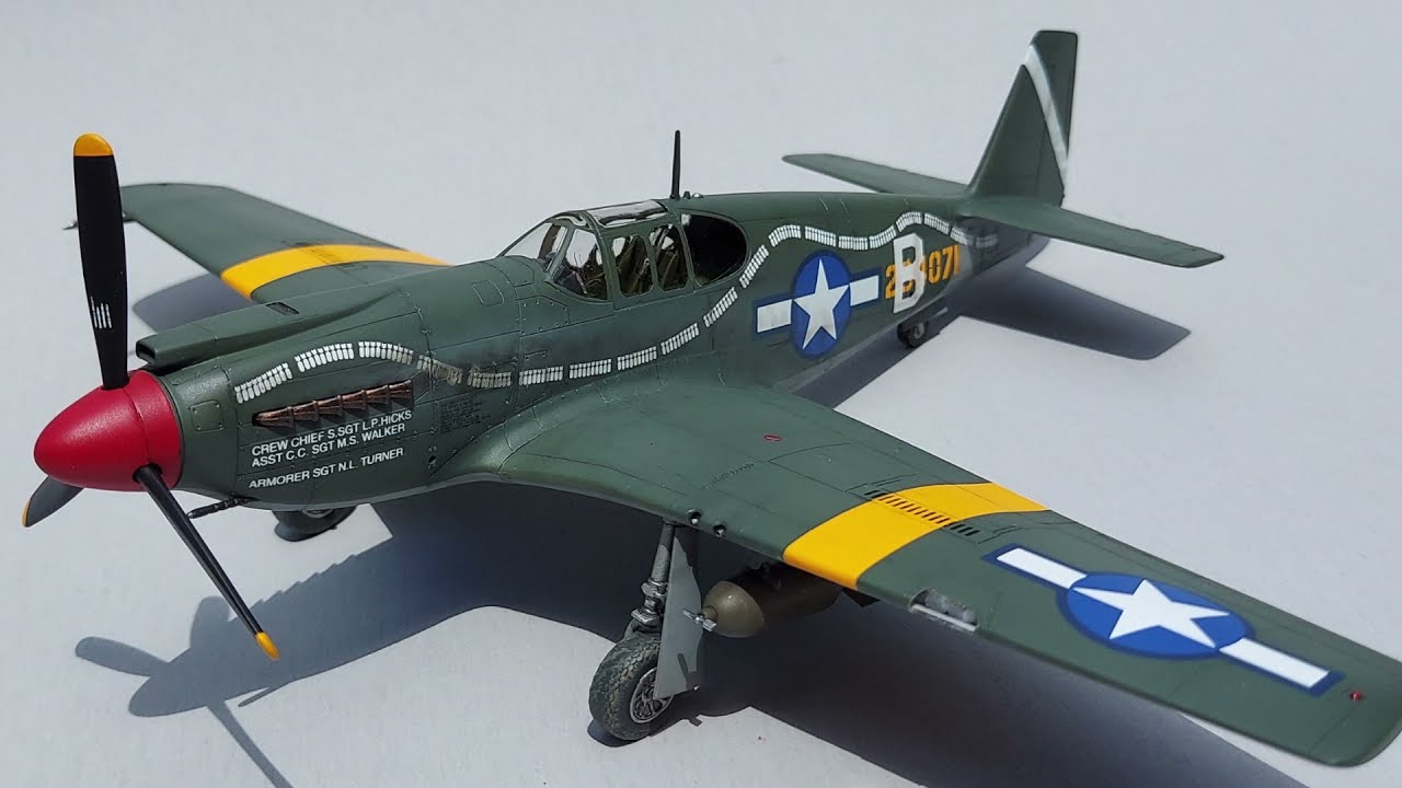 Accurate Miniatures 1:48 A-36 Apache Review - Best Early P-51 Kit?