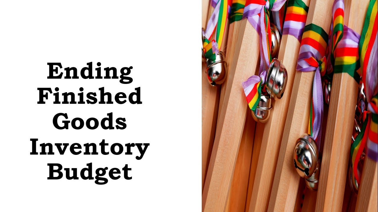 ABM Business Finance Lesson 5 Master Budget --- Ending Finished Goods Inventory Budget