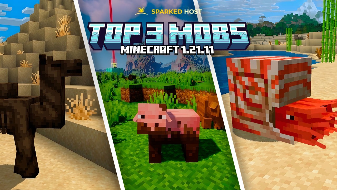 ТОП-3 модов на мобов для Minecraft Fabric 1.21.11