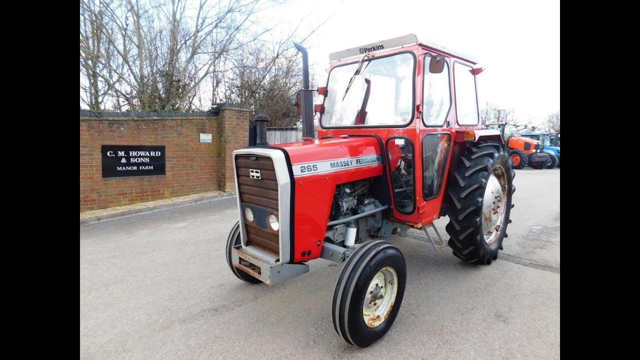 Massey Ferguson 265 - Walkround Video