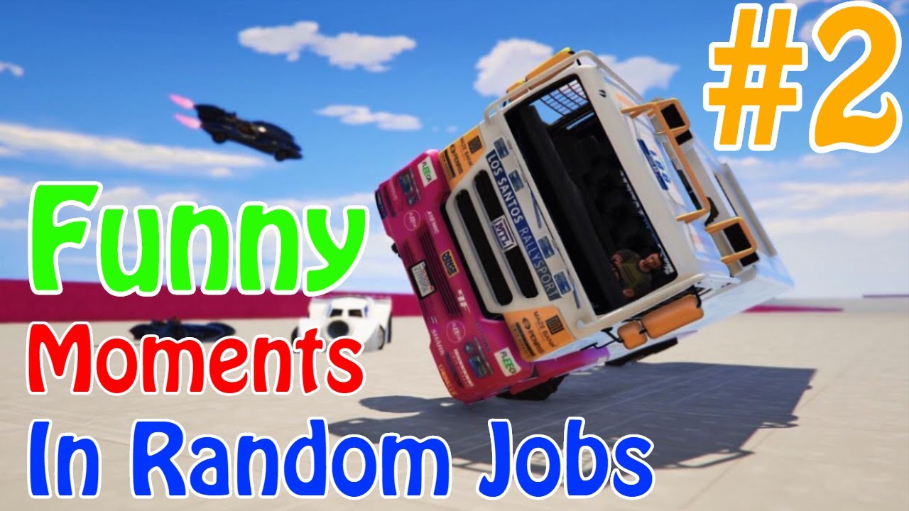 GTA 5 Online - FUNNY MOMENTS in random jobs #2