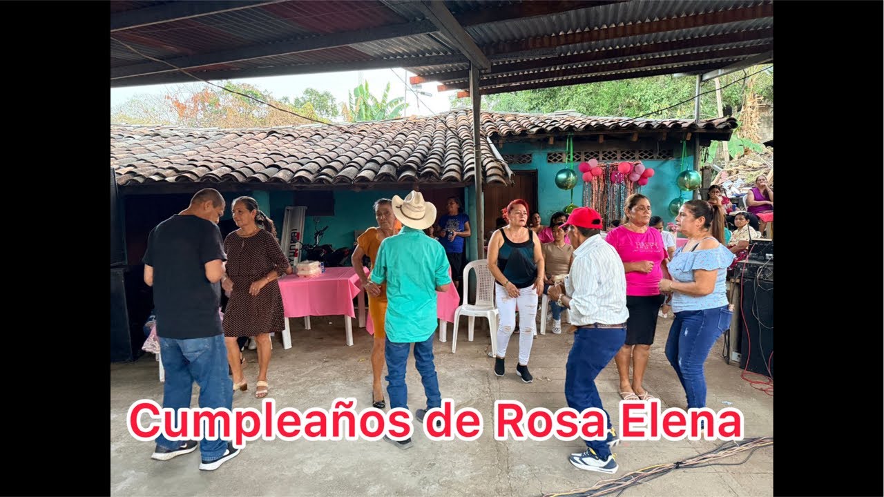 Cumpleaños de niña Rosa Elena López