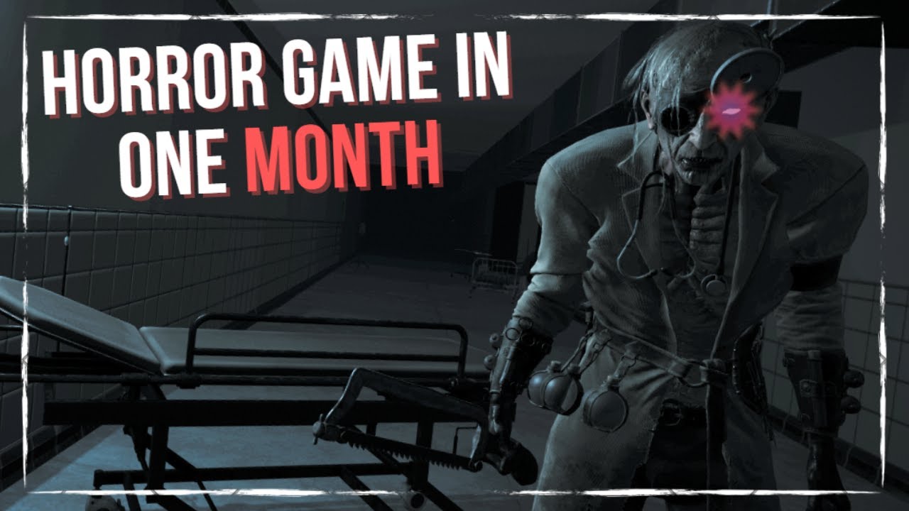 I made a HORROR GAME about a crazy DOCTOR in 1 Month!