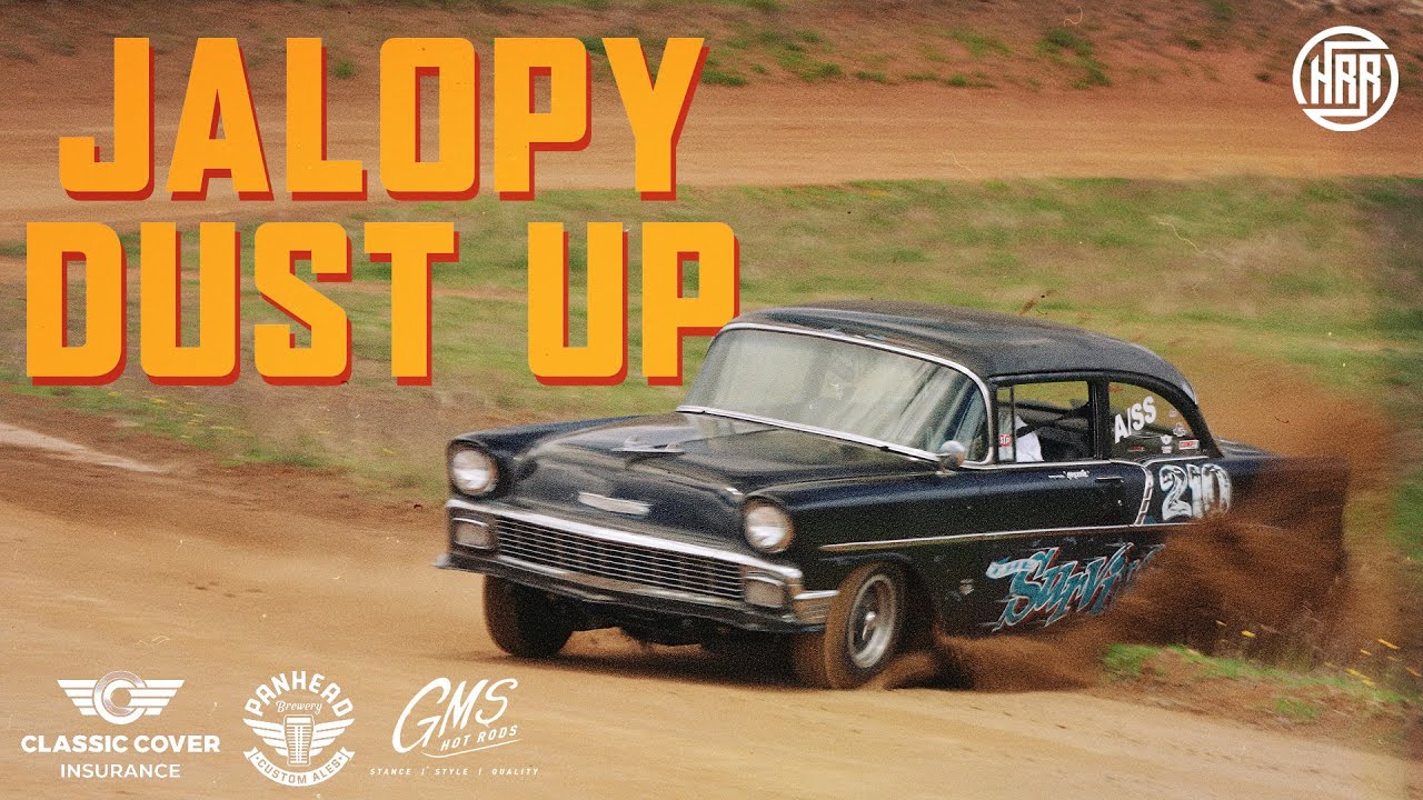 Hot Rod Dirt Track Racing Thrills and Spills! 2024 Jalopy Dust Up