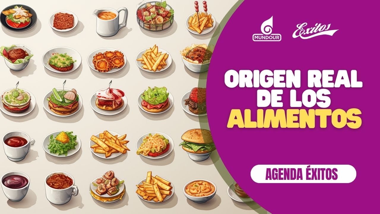 Sabías qué gastronómico: origen real de los alimentos