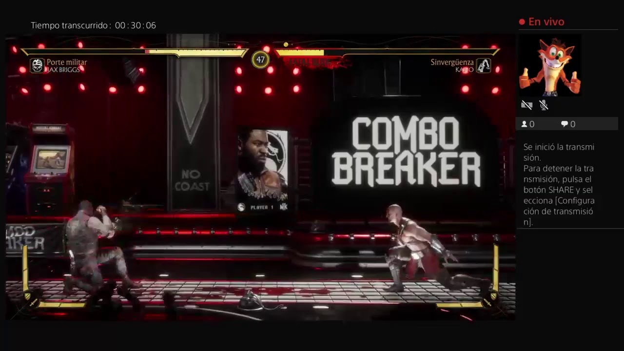 Transmisión de PS4 en vivo de MKLEORD vs zero