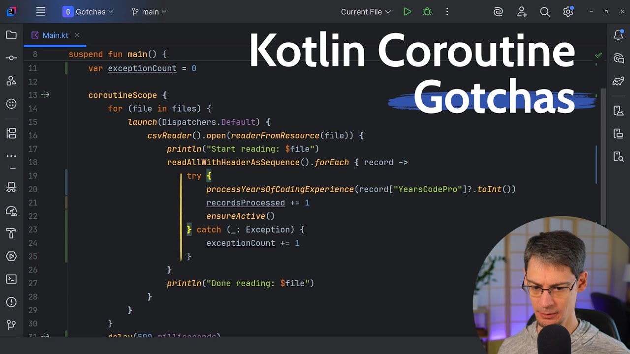 Kotlin Coroutine Gotchas